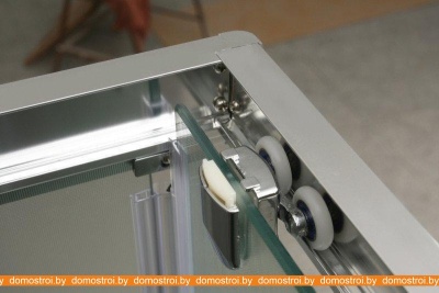 Душевой уголок BelBagno UNO-AH-1-100/80-C-Cr (прозрачное стекло) фотография