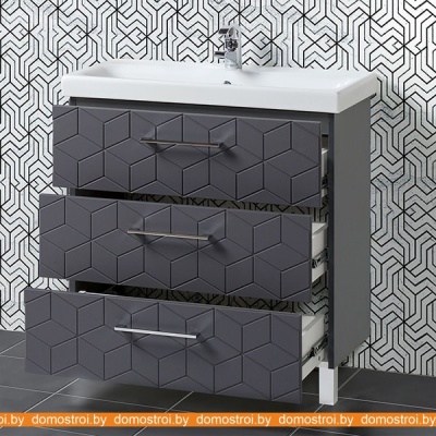 Тумба Акваль Нова 80 НОВА.80.10.27.N под умывальник Moduo 80 фотография