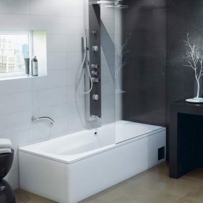 Стальная ванна BLB Universal Anatomica Shower-Bath HG 170x75 фотография