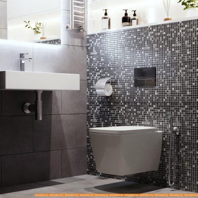 Унитаз Lavinia Boho Relfix Aveo Rimless 10 в 1 98010088 (черный пластик) фотография