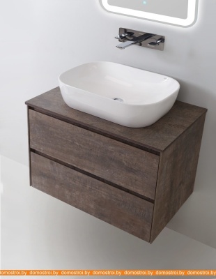 Тумба под умывальник BelBagno Pietra-800-2C-SO-PT (stone) фотография