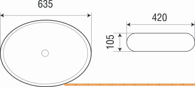 Умывальник WeltWasser Elbach 3075 фотография