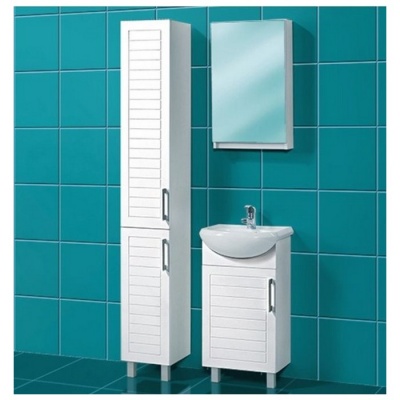 Зеркальный шкаф Акваль Анна 45 [АННА.04.45.00.L] фотография