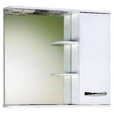 Зеркальный шкаф Акваль Виола 80 [AV.04.80.00.R] фотография