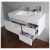 Тумба BelBagno LUCE Stile Moderno 80 Bianco Lucido фотография