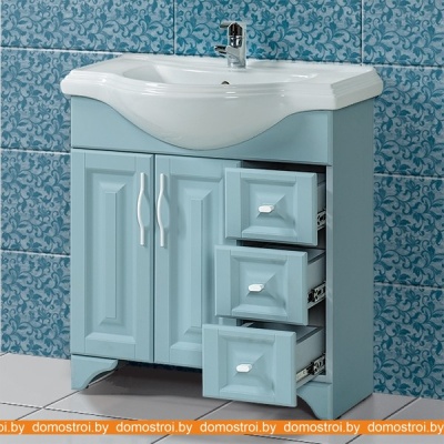 Тумба под умывальник Акваль Классик 80 В2.6.01.8.1.0 фотография