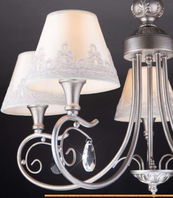 Люстра Евросвет 60069/5 (серебристый) фотография