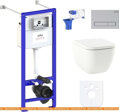 Унитаз Lavinia Boho Relfix One 7 в 1 87050135 (матовый хром) фотография