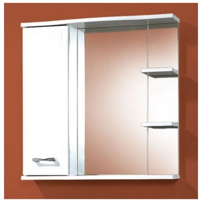 Зеркальный шкаф Акваль Ника 70 [AN.04.70.00.L] фотография