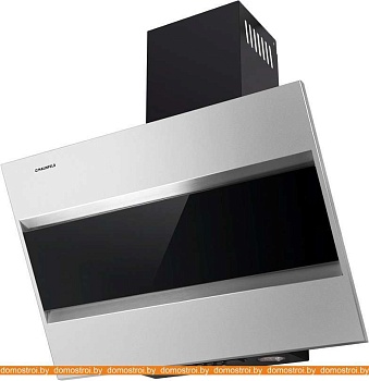 Вытяжка MAUNFELD Bridge 60 (нержавеющая сталь/черное стекло) картинка