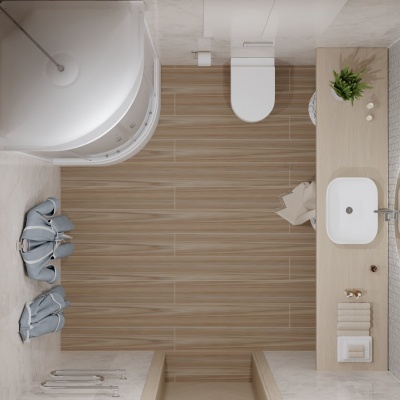 Душевая кабина Triton Лайт В3 ДН4 100x100 градиент фотография