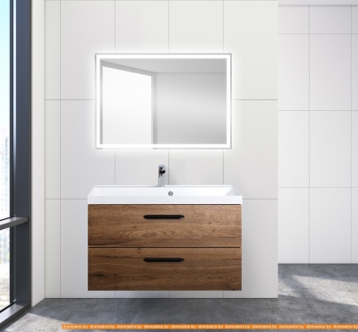 Тумба под умывальник BelBagno Aurora-900-2C-SO-RT (rovere tabacco) фотография