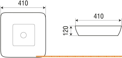 Умывальник WeltWasser Elbach 2079 фотография
