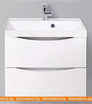 Тумба под умывальник BelBagno Marino-600-2C-SO-BL-P (bianco lucido) фотография