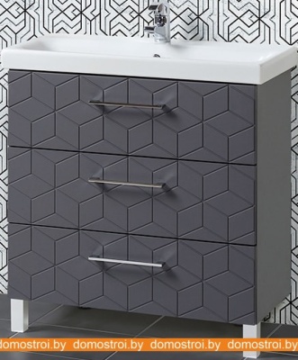 Тумба Акваль Нова 80 НОВА.80.10.27.N под умывальник Moduo 80 фотография