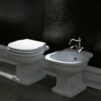 Приставной унитаз BelBagno Boheme BB115CB фотография