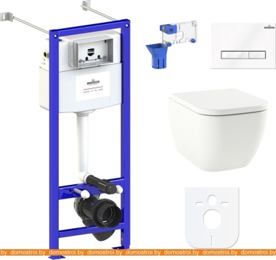 Унитаз Lavinia Boho Relfix One 7 в 1 87050141 (белое стекло) фотография