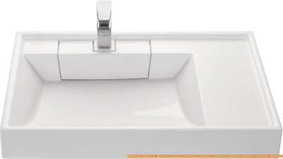 Умывальник Акватон Рейн 80 1A72113KRW010 фотография