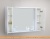 Шкаф с зеркалом BelBagno Marino-SPC-1000/750-2A-BL-P (bianco lucido) фотография