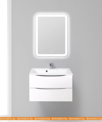 Тумба под умывальник BelBagno Marino-750-2C-SO-BO-P (bianco opaco) фотография