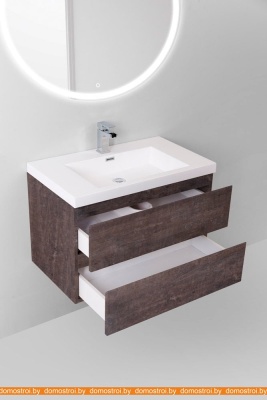 Тумба под умывальник BelBagno Luce-600-2C-SO-PT (stone) фотография