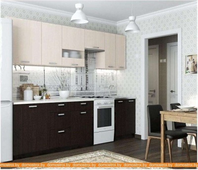 Кухня SV-Мебель Розалия 1,7 (дуб венге/дуб млечный) фотография