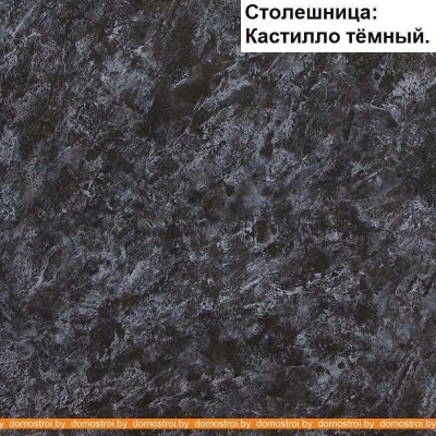 Кухня Интерлиния Мила Матте 2.0 Б (белый/белый/кастилло темный) фотография