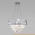Подвесная люстра Евросвет Ariana 10113/5 (хром/прозрачный хрусталь) фотография
