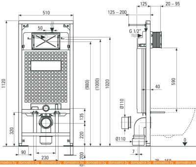 Унитаз Deante Anemon CDZS6ZPW фотография