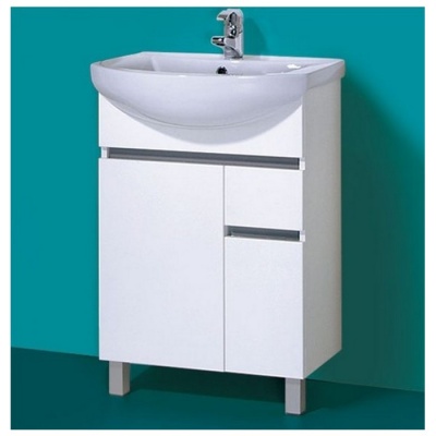 Тумба под умывальник Акваль Афина 61 [АФИНА.61.00.00.L] фотография