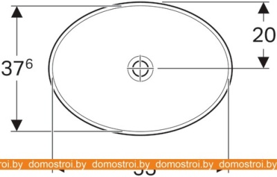 Умывальник Geberit Variform 500.731.01.2 фотография