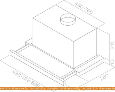 Вытяжка Elica Elite 14 Lux GRVT/A/60 (PRF0098874) фотография