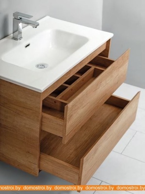 Тумба под умывальник BelBagno Kraft-600-2C-SO-RNN (rovere nebrasca) фотография