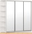 Шкаф-купе Империал Тетрис ЗЗЗ 180x220 (белый жемчуг) фотография