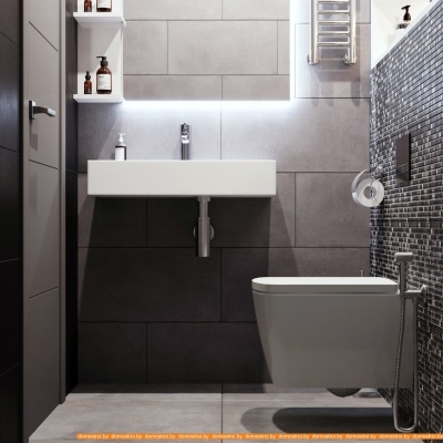 Унитаз Lavinia Boho Relfix Aveo Rimless 6 в 1 77050208 (черный пластик) фотография