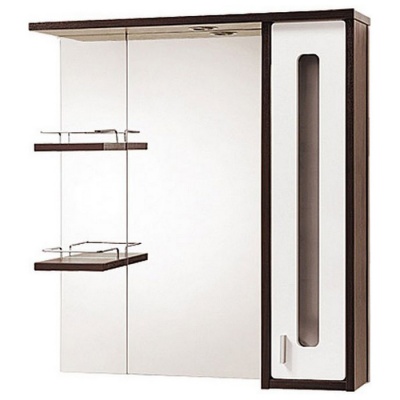 Зеркальный шкаф Акваль Бали 75 [БАЛИ.04.75.02.R] фотография