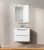 Шкаф с зеркалом BelBagno Marino-SPC-800/750-1A-BL-P-R (bianco lucido) фотография