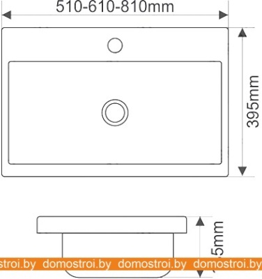 Умывальник Melana MLN-S60 (9393) фотография