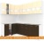 Кухня Кортекс-мебель Корнелия Экстра 1.5x2.3 без столешницы (венге светлый/венге) фотография