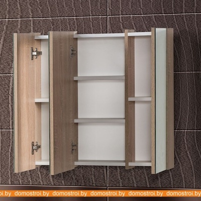 Шкаф с зеркалом Акваль Женева 70 ЖЕНЕВА.04.70.10.N фотография