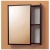 Зеркальный шкаф Акваль Карина 60 [ЕК.04.60.00.L] фотография