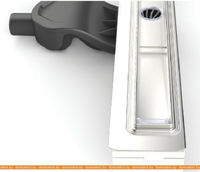 Душевой трап Berges Wasserhaus B1 Keramik 800 (матовый хром) фотография