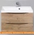 Тумба под умывальник BelBagno Marino-700-2C-SO-RN-P (cappuccino lucido) фотография