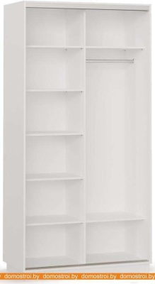 Шкаф-купе Империал Тетрис КК 120x220 (белый жемчуг) фотография