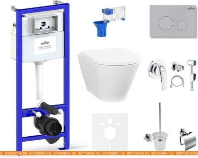 Унитаз Lavinia Boho Relfix Elegant Rimless 10 в 1 75110832 (матовый пластик) фотография