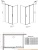 Душевой уголок Radaway Espera KDJ 140x100 L фотография