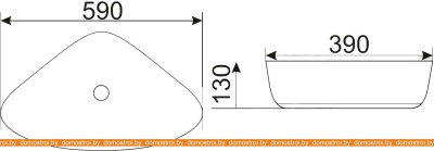 Умывальник CeramaLux MNC206 фотография