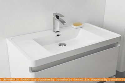 Тумба под умывальник BelBagno Energia-N-800-2C-SO-BL (bianco lucido) фотография