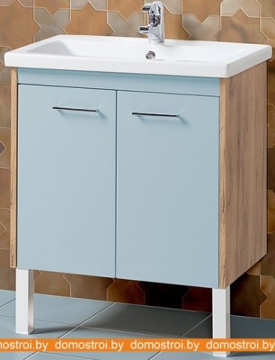 Тумба Акваль Мята 70 МЯТА.70.10.18.N под умывальник Como 70 фотография