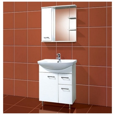 Зеркальный шкаф Акваль Ника 70 [AN.04.70.00.L] фотография